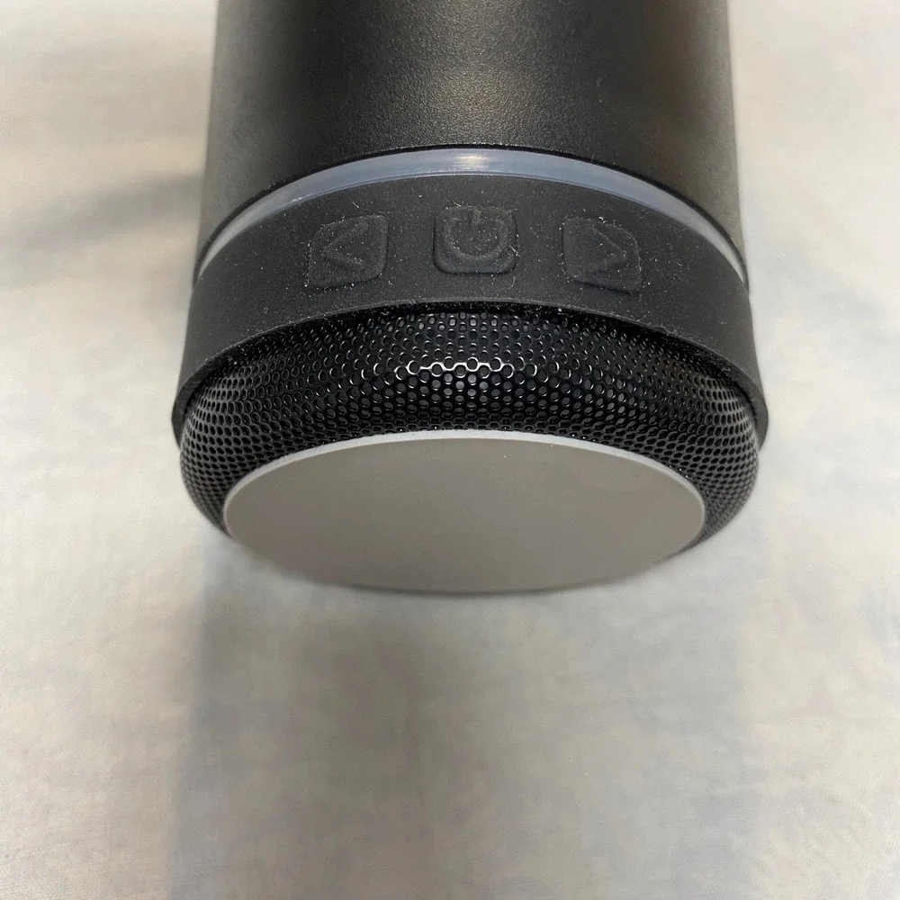 Mobil 1 Bluetooth Speaker‎ Vacuum Insulated Tumbler Travel Mug Black